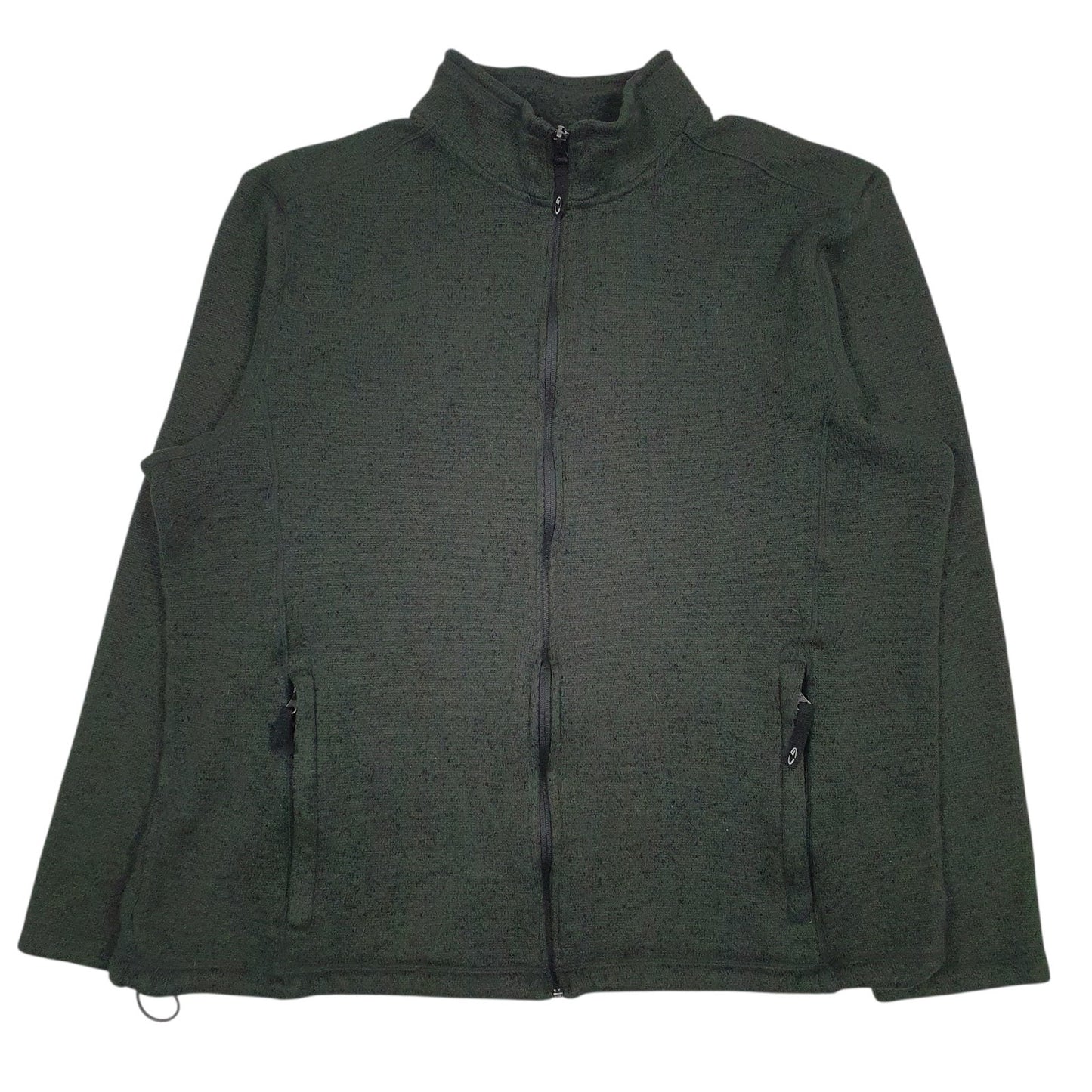 Mens Green Champion  Full Zip Jumper