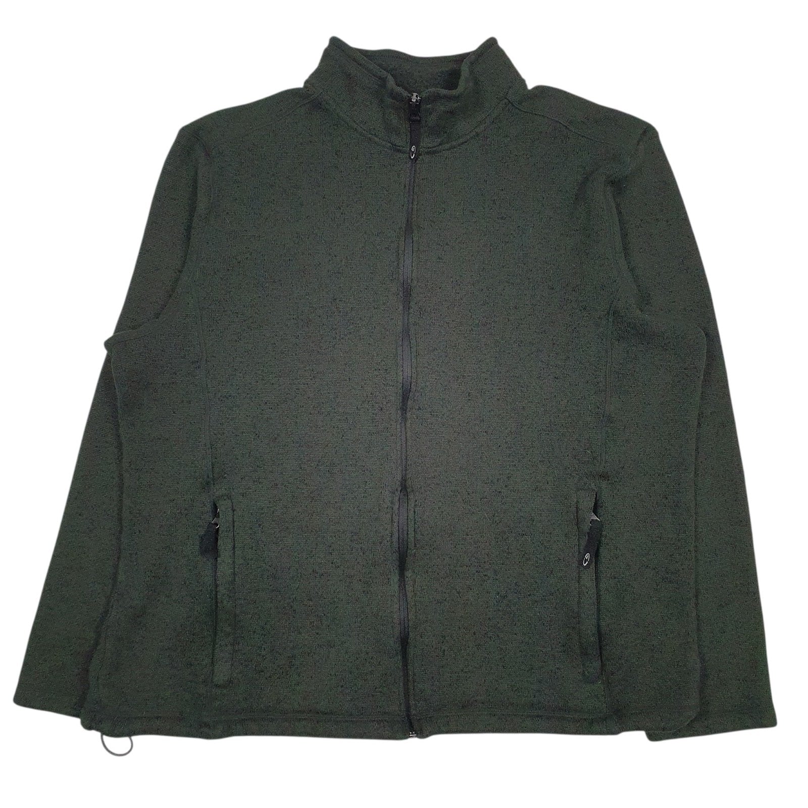 Mens Green Champion  Full Zip Jumper