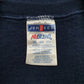 Mens Navy Jerzees Graphic Crewneck Jumper