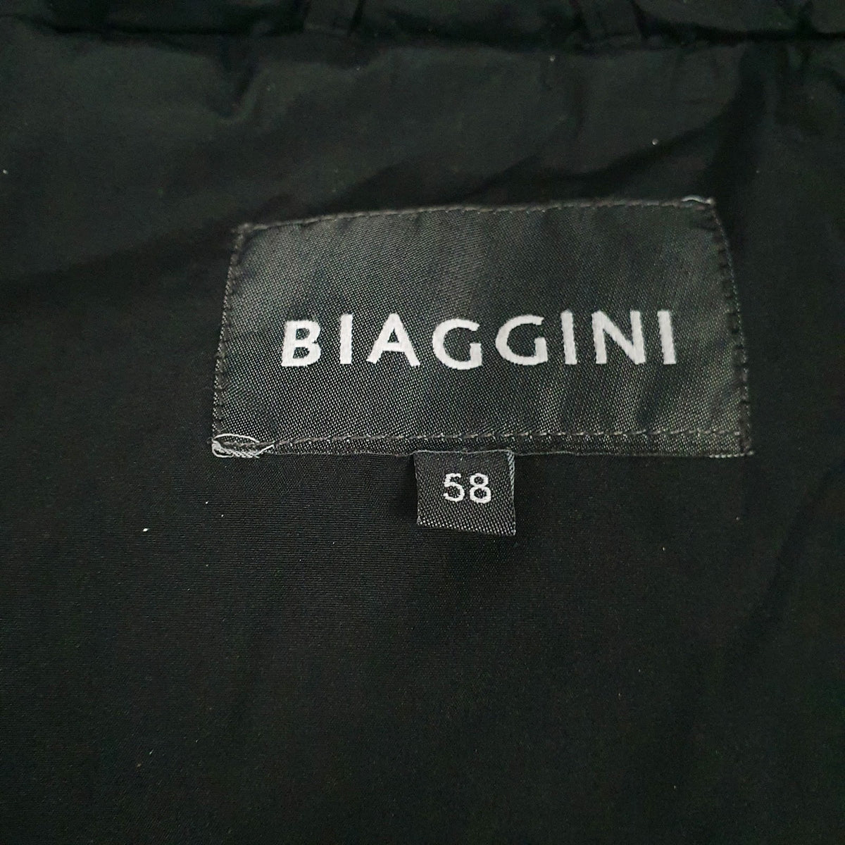 Mens Black Biaggini   Coat