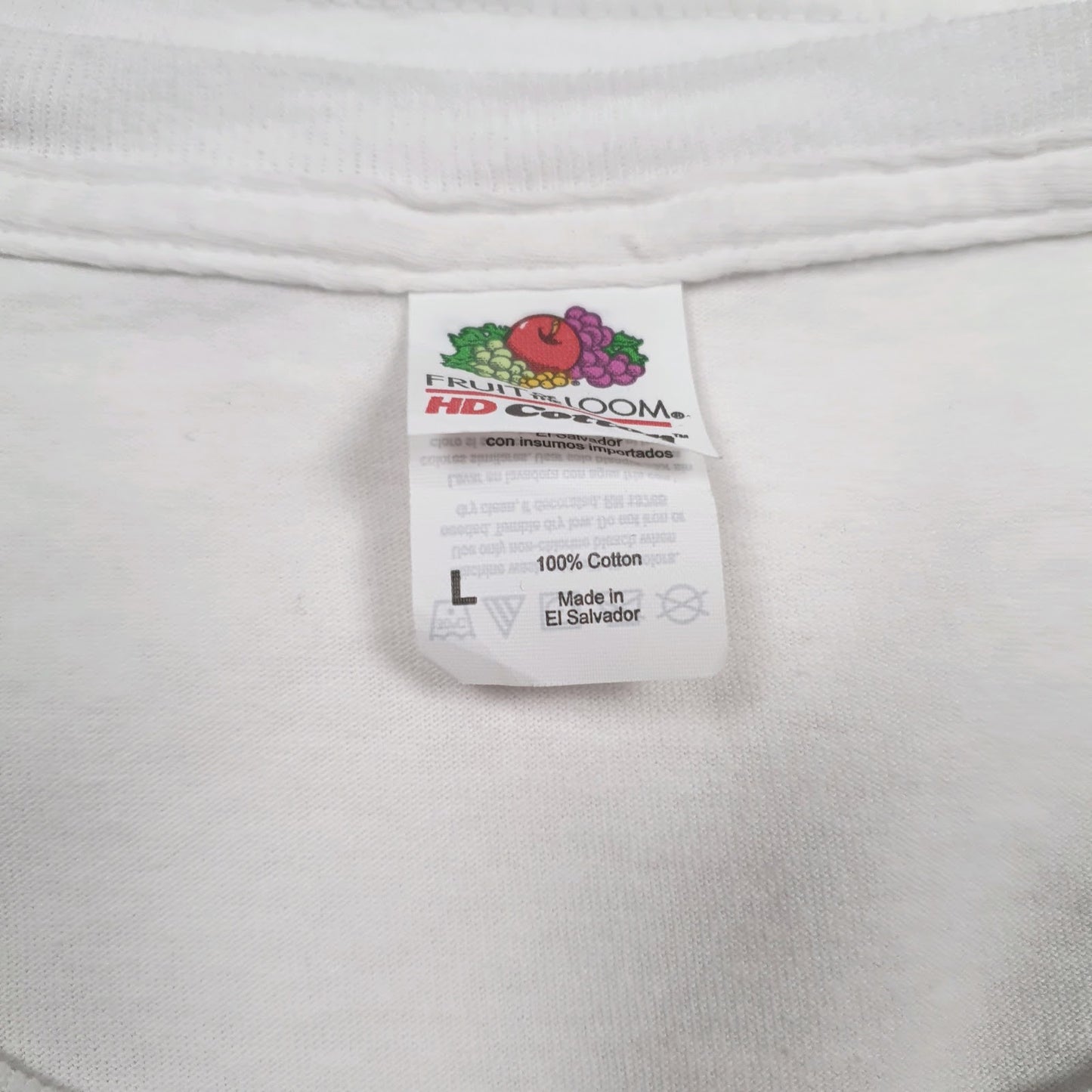 Mens White Fruit Of The Loom K Nuggets  T Shirt