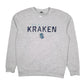 Mens Grey NHL Seattle Kraken Crewneck Jumper