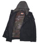 Mens Black Levis Padded  Coat