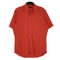 Mens Orange Hugo Boss  Short Sleeve Shirt
