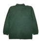 Mens Green Ralph Lauren Vintage 90s Quarter Zip Polo Shirt