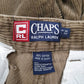 Mens Brown Ralph Lauren Pleated  Trousers