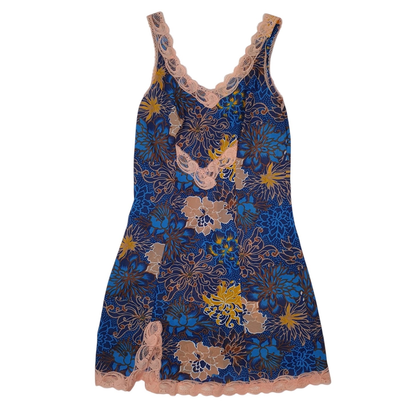 Womens Blue Andra  Sleeveless Dress