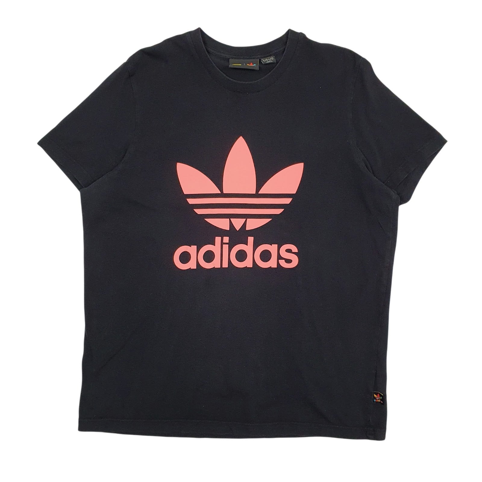 Mens Black Adidas Pharell Williams Short Sleeve T Shirt