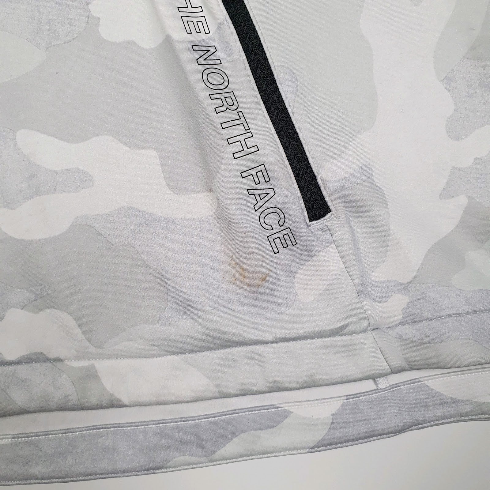 Womens Grey The North Face Camo Camouflage Hoodie Jumper