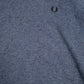 Mens Blue Fred Perry Sportswear Crewneck Jumper