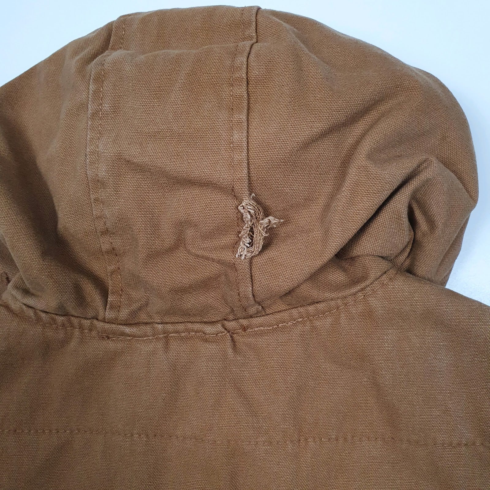 Mens Brown Wrangler Workwear Hoodie Vest Bodywarmer Hoodie Coat