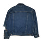 Mens Blue Wrangler Hero Type 3 Trucker  Coat