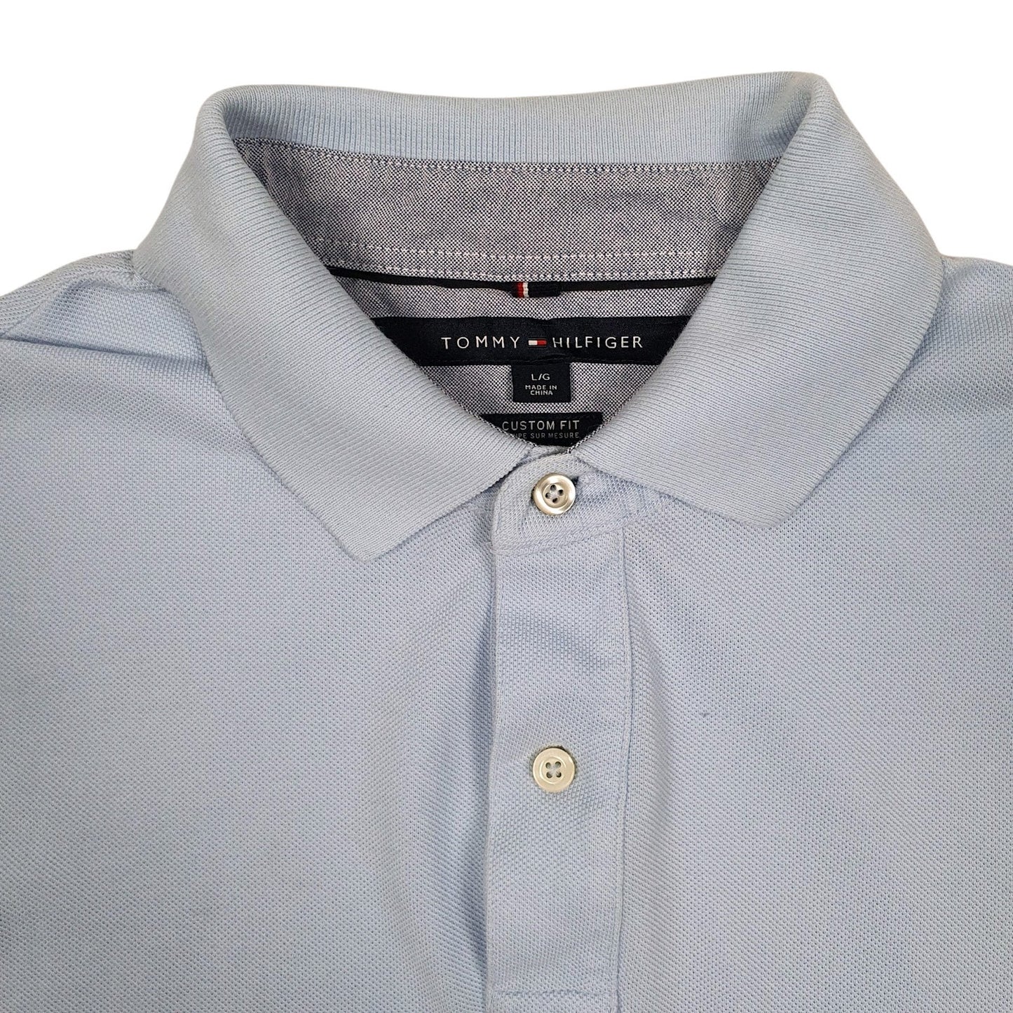 Mens Blue Tommy Hilfiger   Polo Shirt