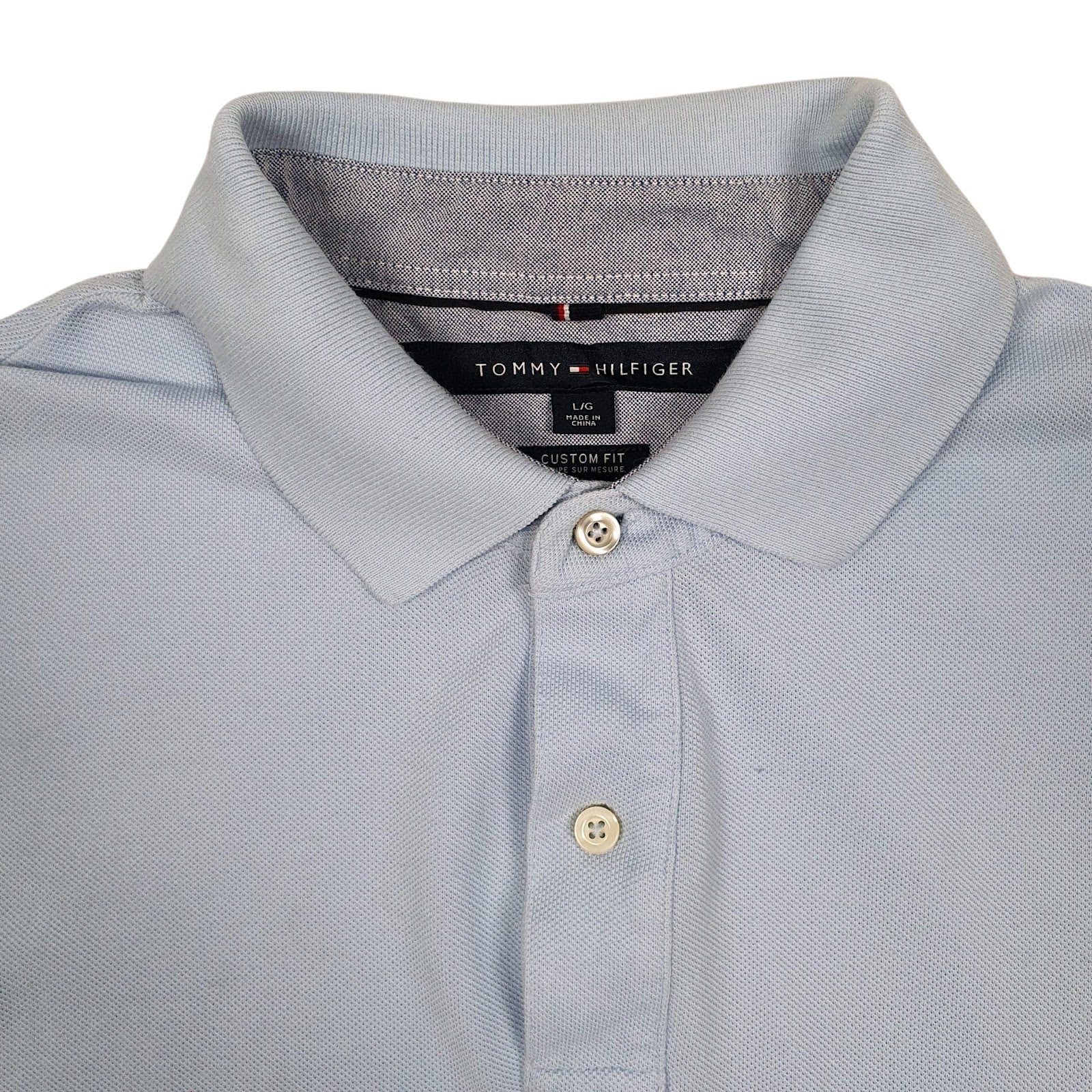 Mens Blue Tommy Hilfiger   Polo Shirt