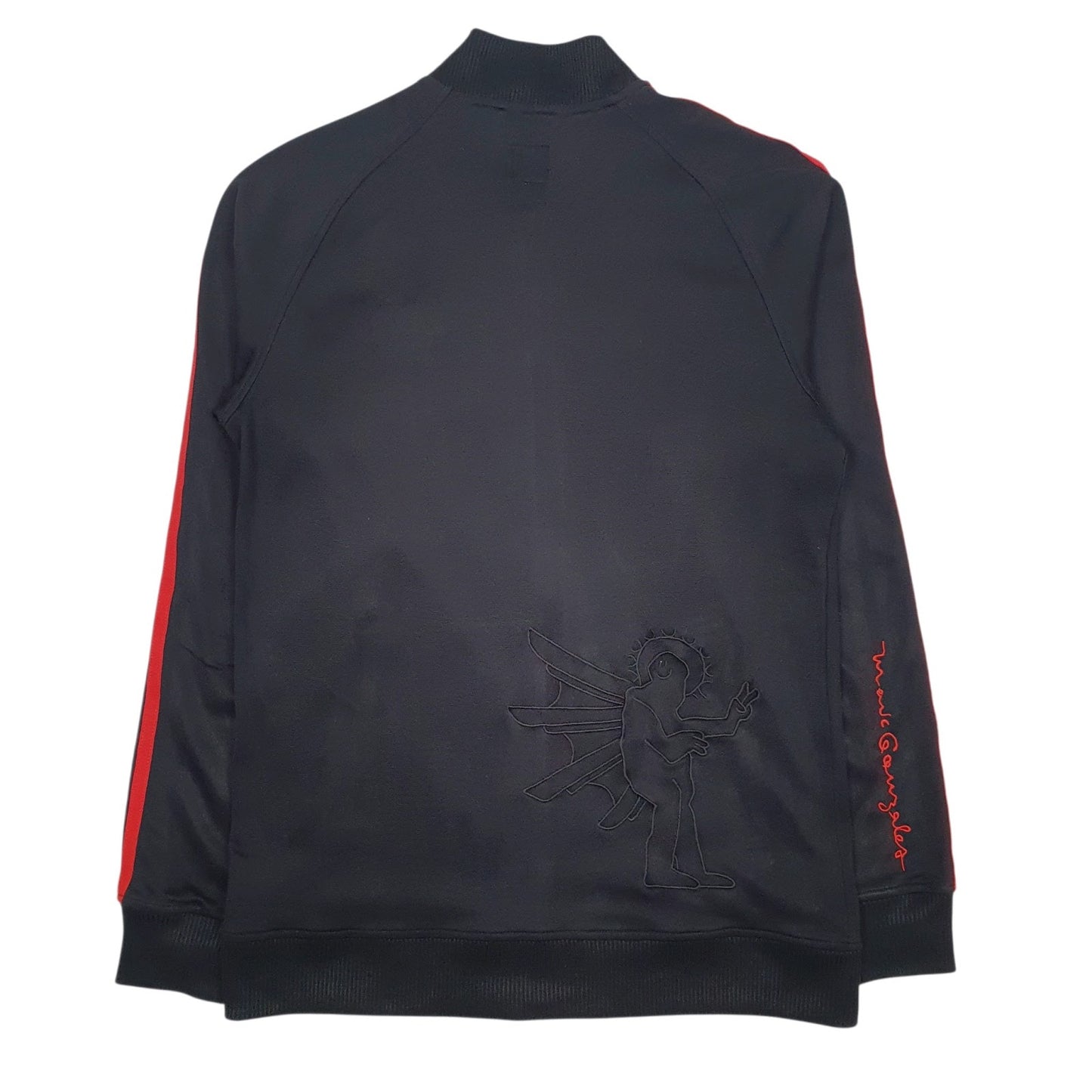 Mens Black Adidas  Full Zip Jumper