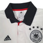 Mens White Adidas Deutschland Germany Football  Polo Shirt