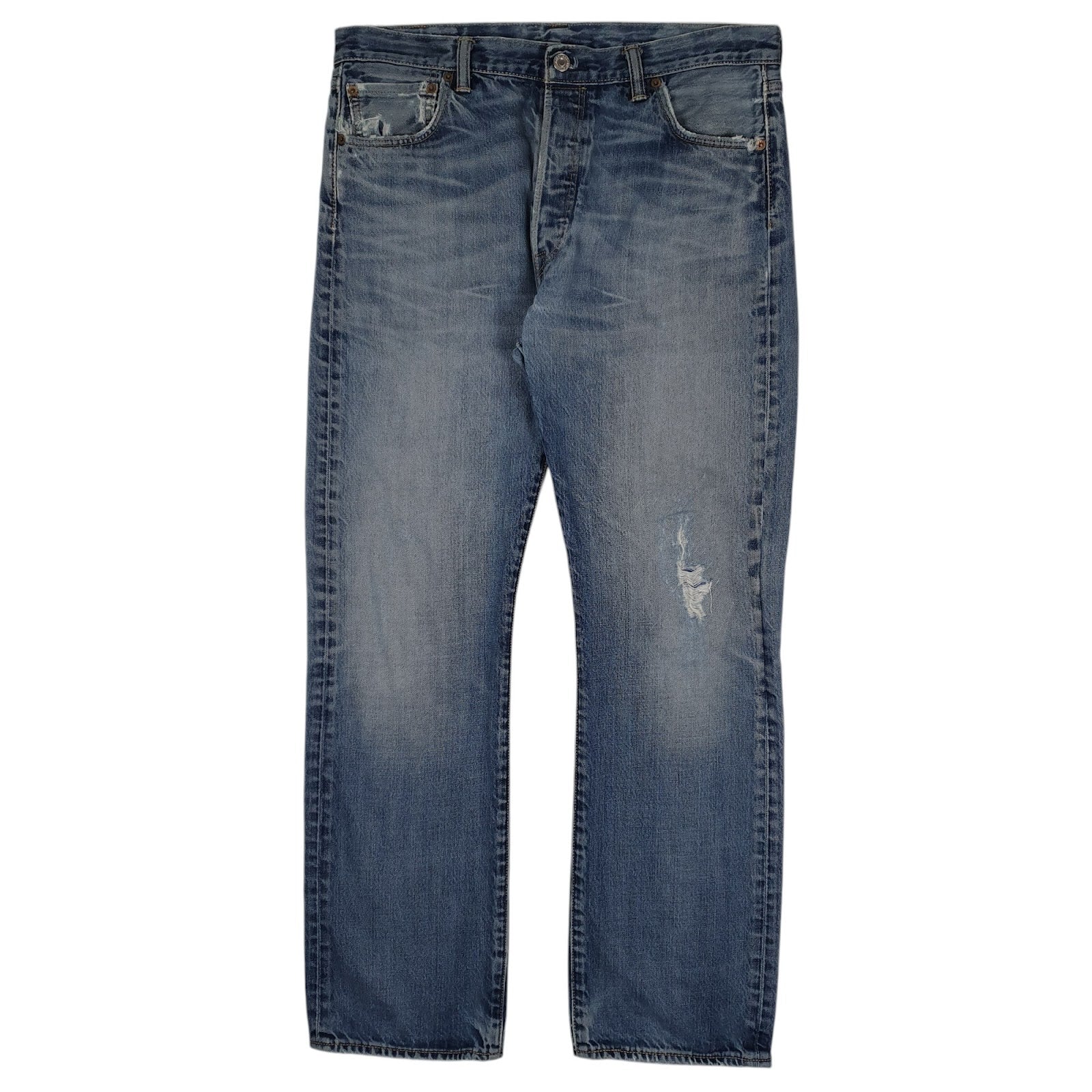 Mens Blue Levis  501 JeansW36 L32