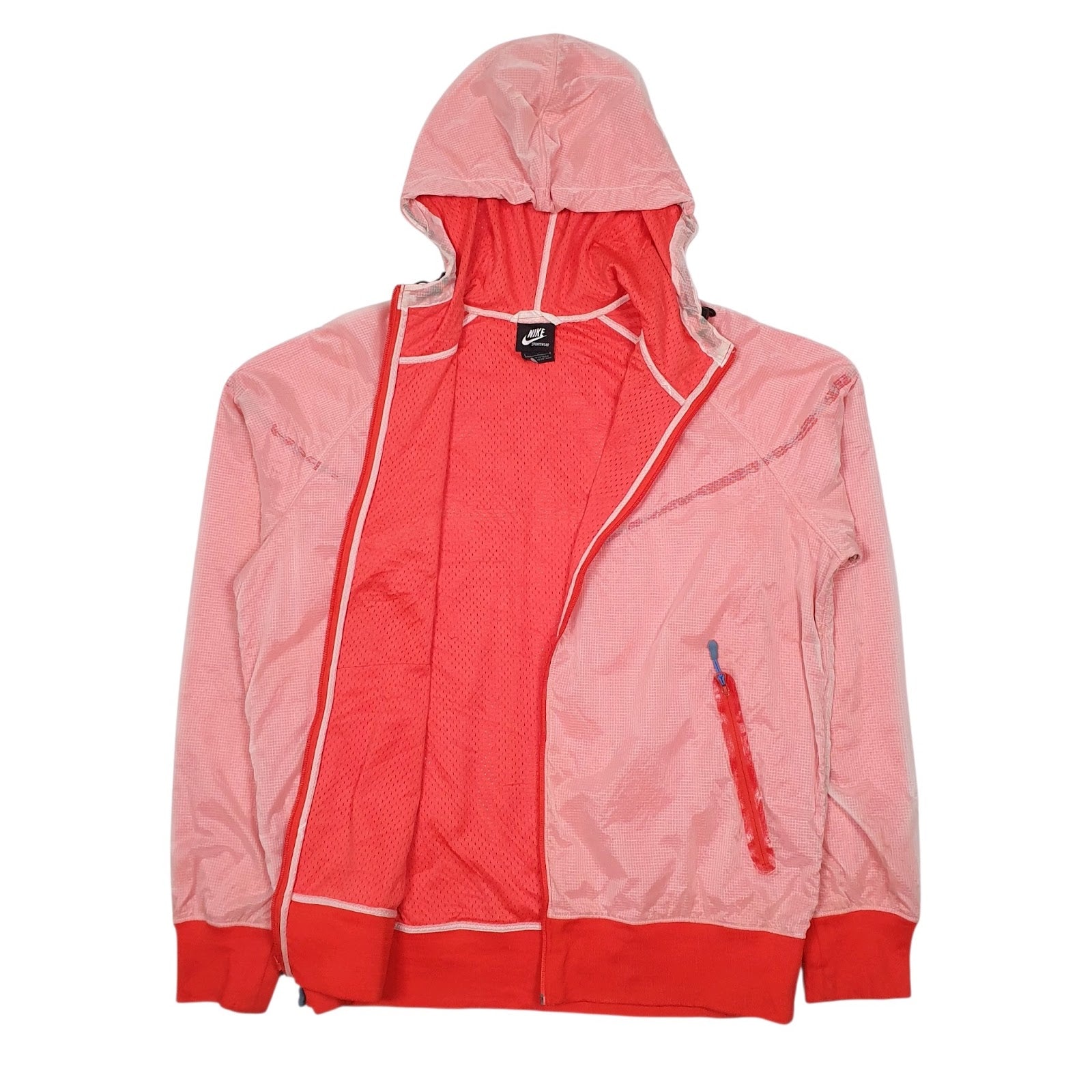 Mens Red Nike Sample  Coat