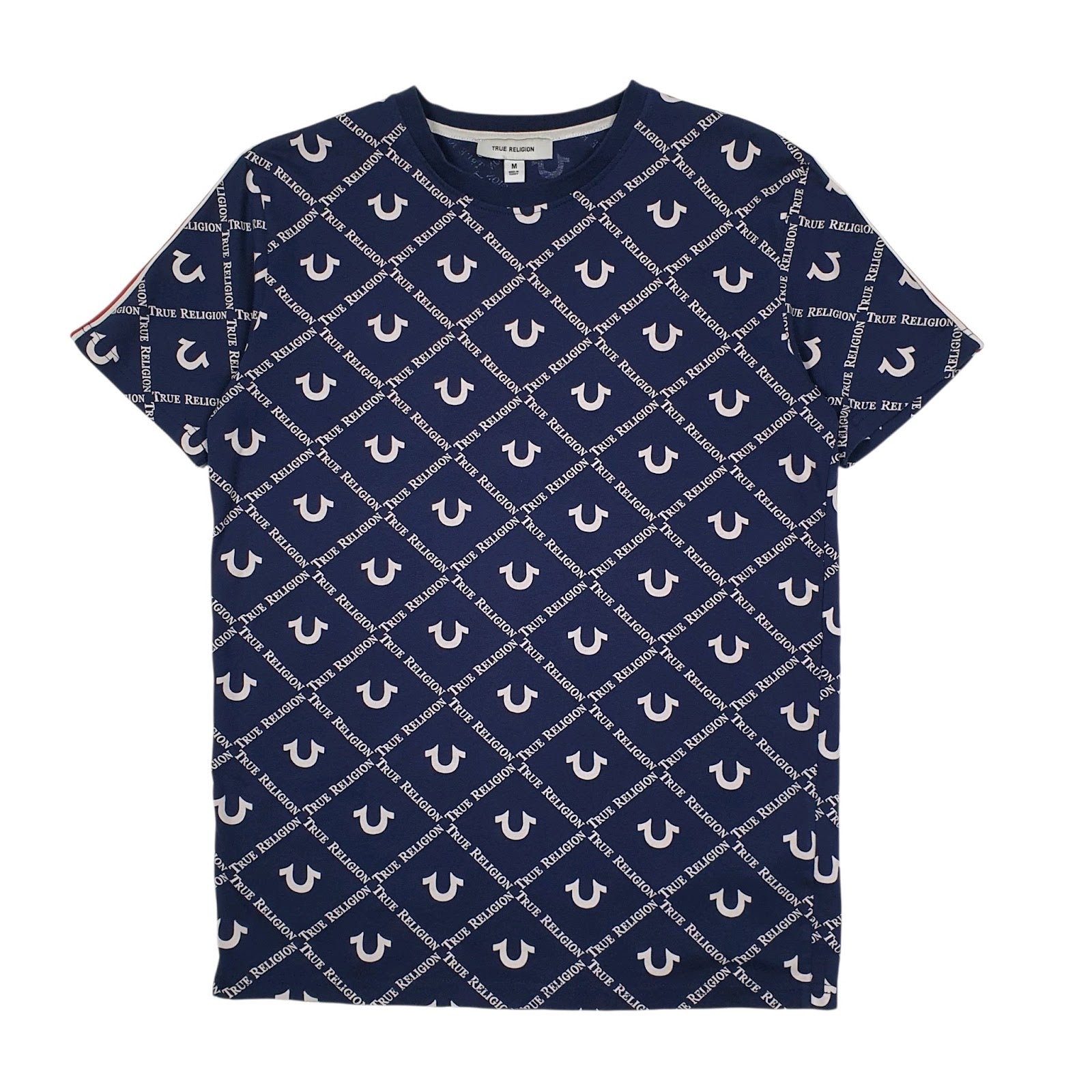 Mens Navy True Religion  Short Sleeve T Shirt