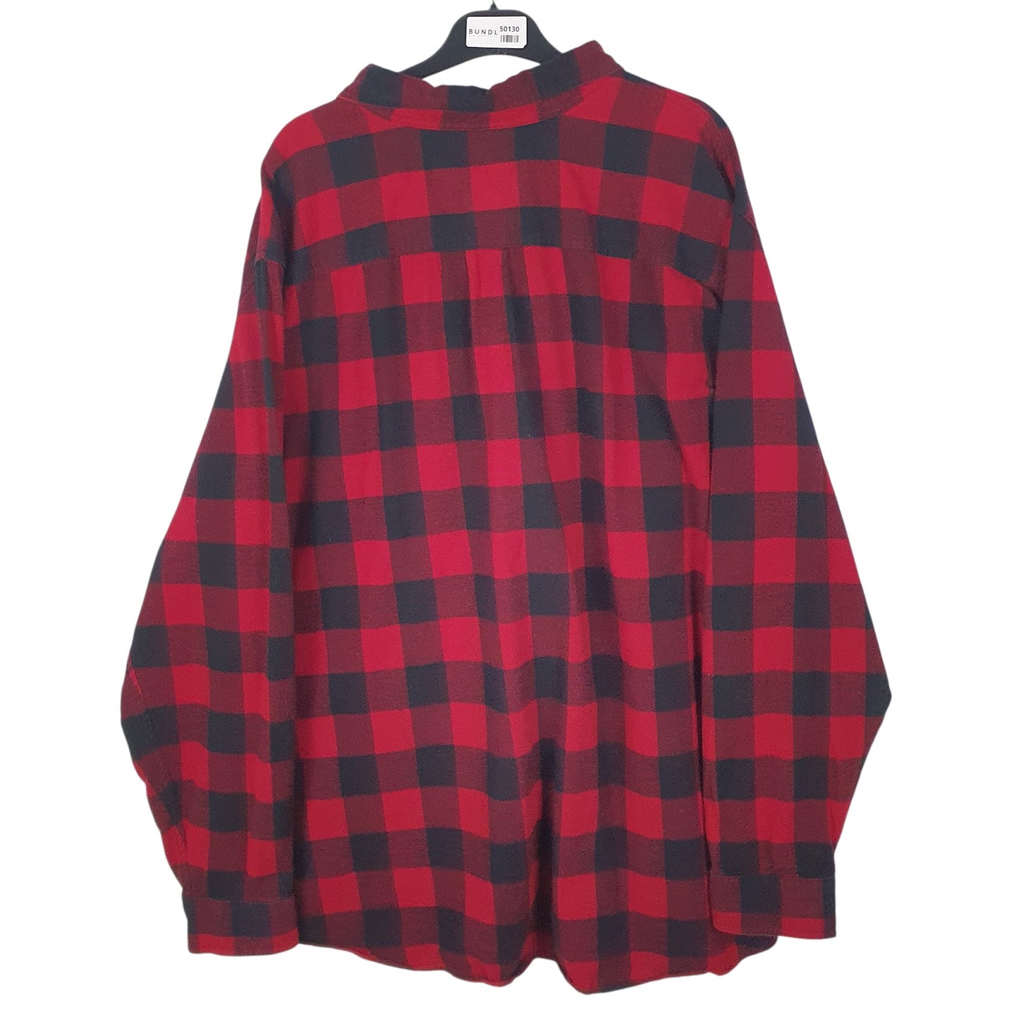 Mens Red L.L.Bean Flannel  Shirt