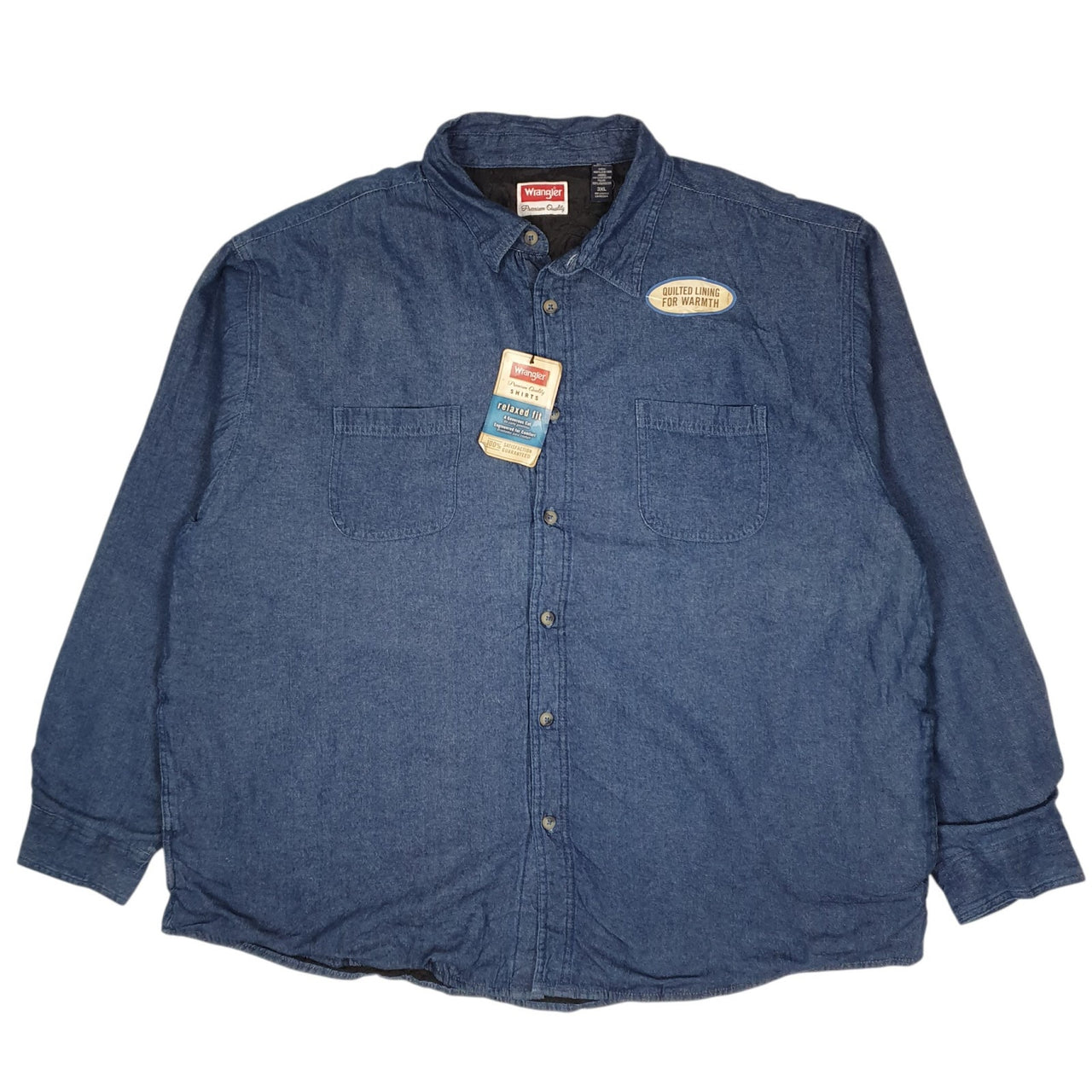 Mens Navy Wrangler   Coat