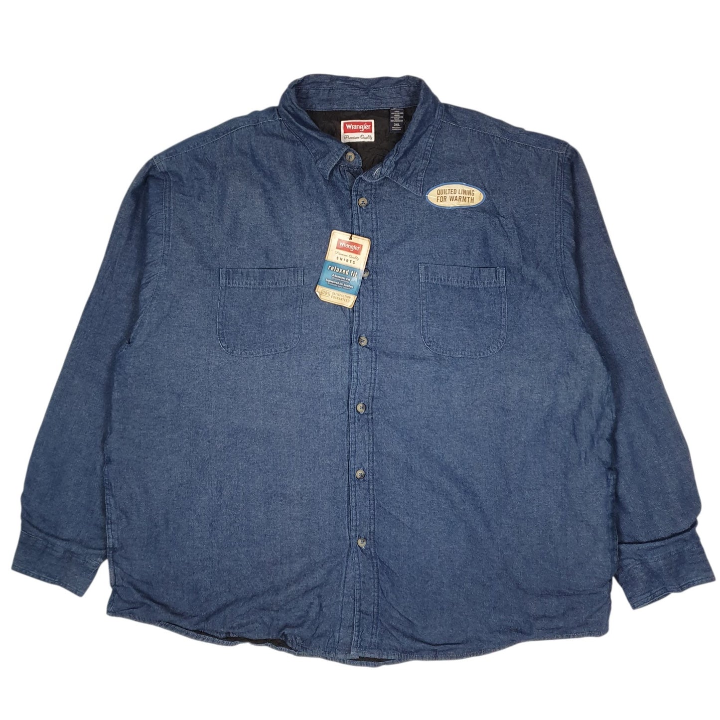 Mens Navy Wrangler   Coat