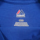 Mens Blue Majestic MLB Chicago Cubs  T Shirt