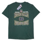 Mens Green Jan Sport Vintage 00s Notre Dame Fighting Irish Short Sleeve T Shirt