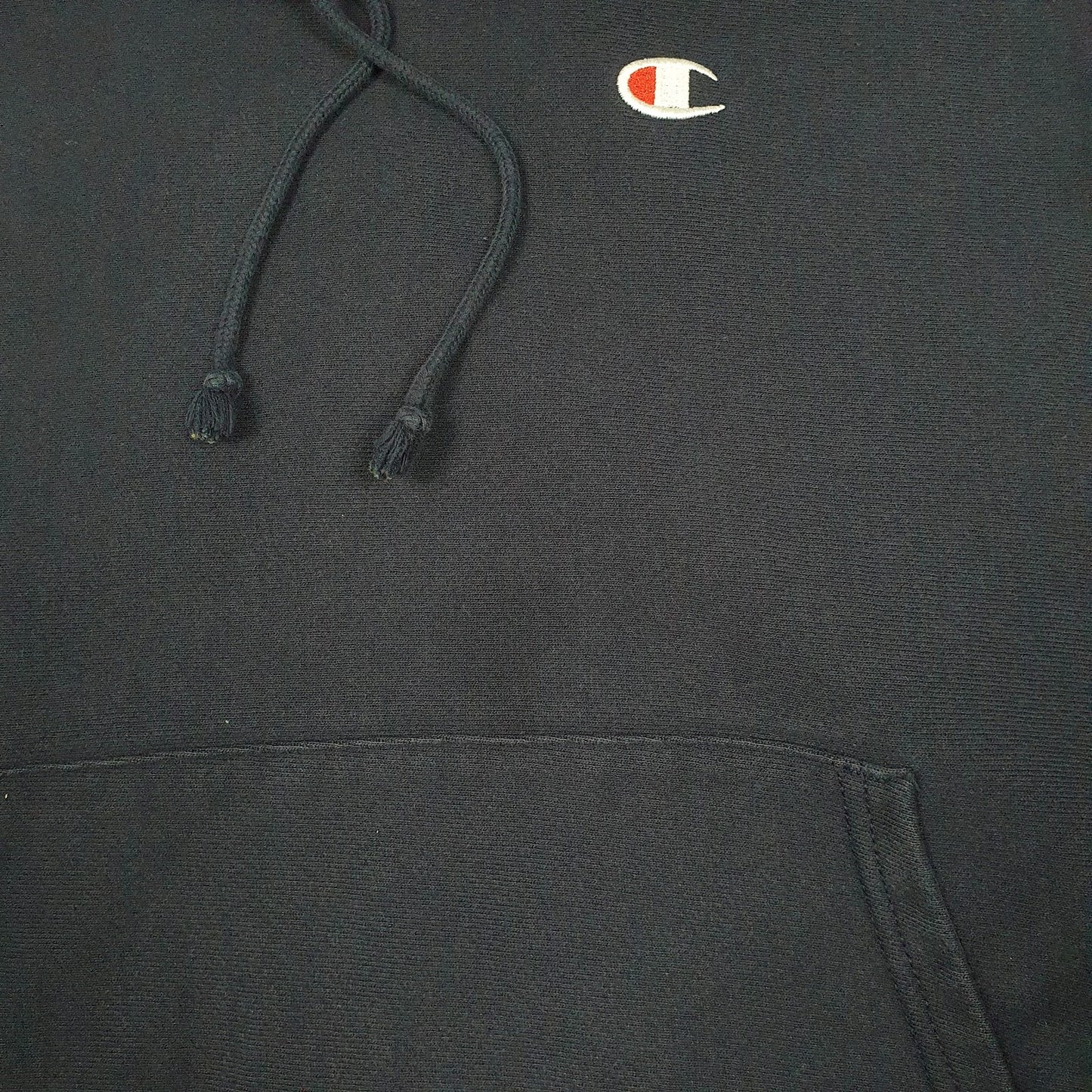 Mens Navy Champion Reverse Weave Hoodie Jumper