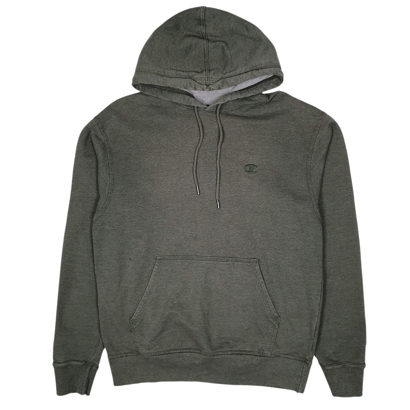 Mens Green Champion  Hoodie Jumper