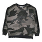 Mens Grey Adidas Camo Camouflage Crewneck Jumper