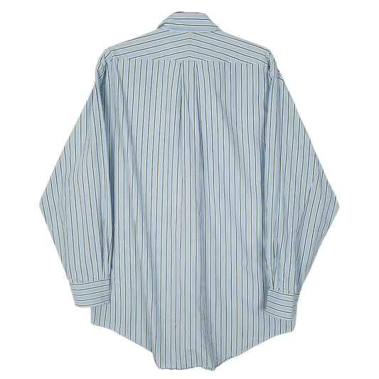 Mens Blue Lands End   Shirt