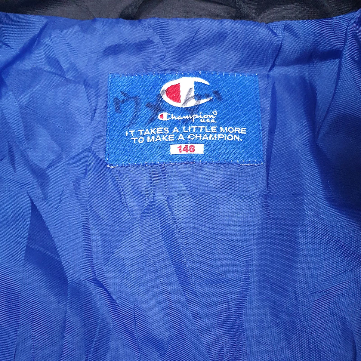 Mens Black Champion   Coat
