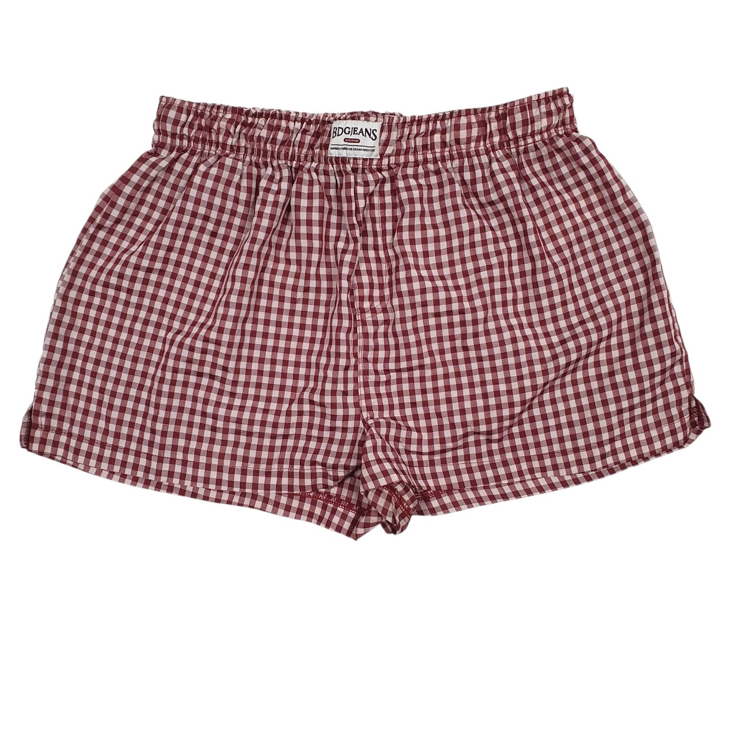 Womens Red Urban Outfitters BDG Sport Shorts