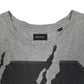 Mens Grey Diesel   T Shirt