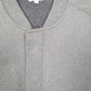 Mens Grey Levis Varsity College Jacket Full Zip Jumper