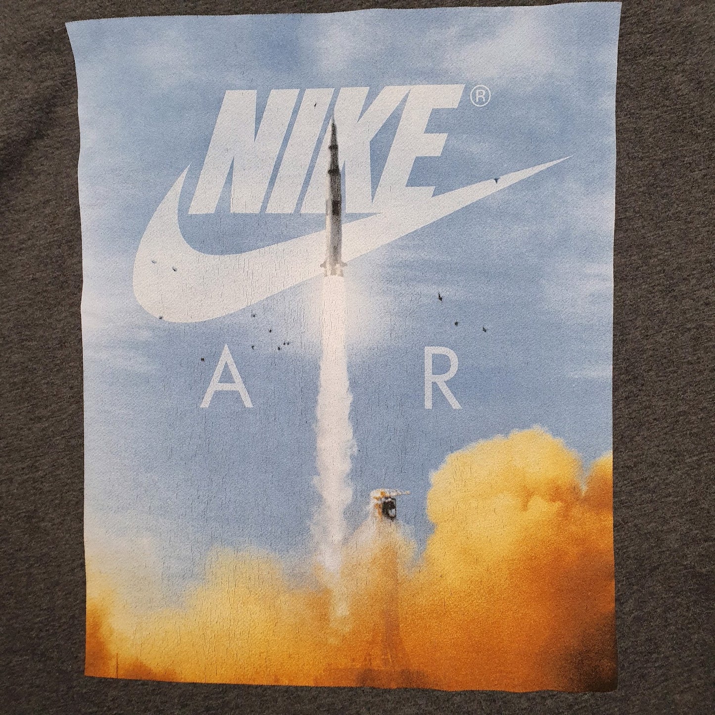 Mens Grey Nike   T Shirt