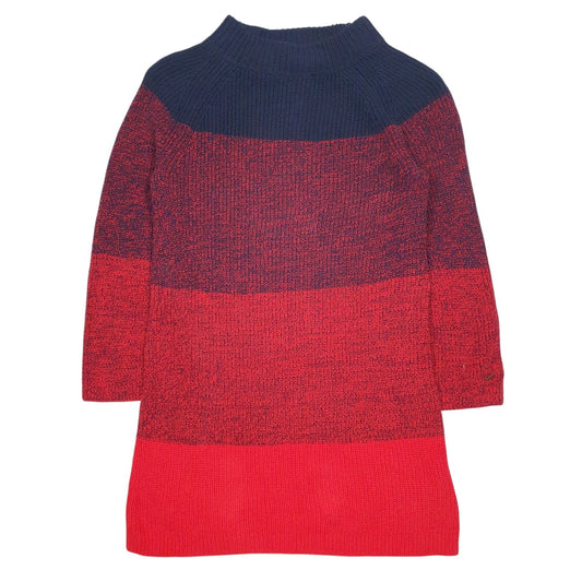 Womens Red Tommy Hilfiger Knitwear Crewneck Jumper