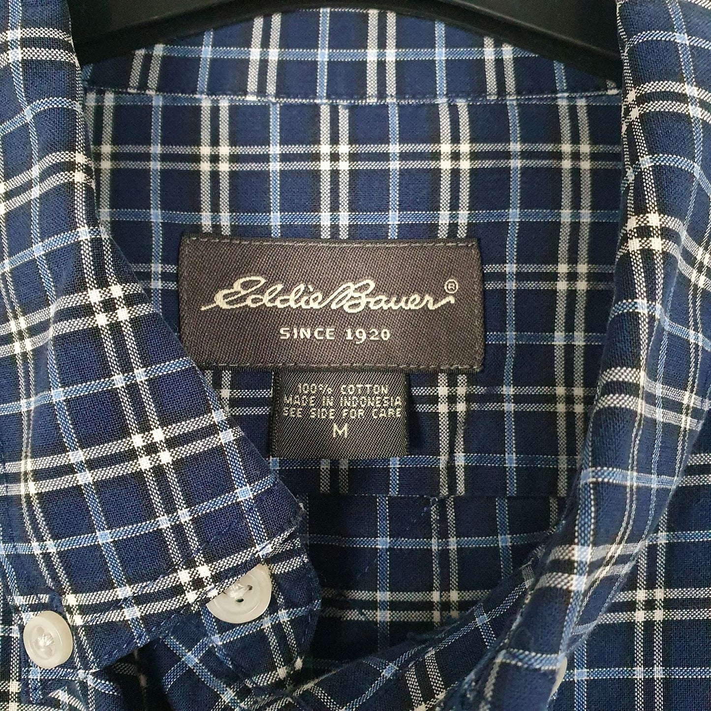 Mens Blue Eddie Bauer   Shirt