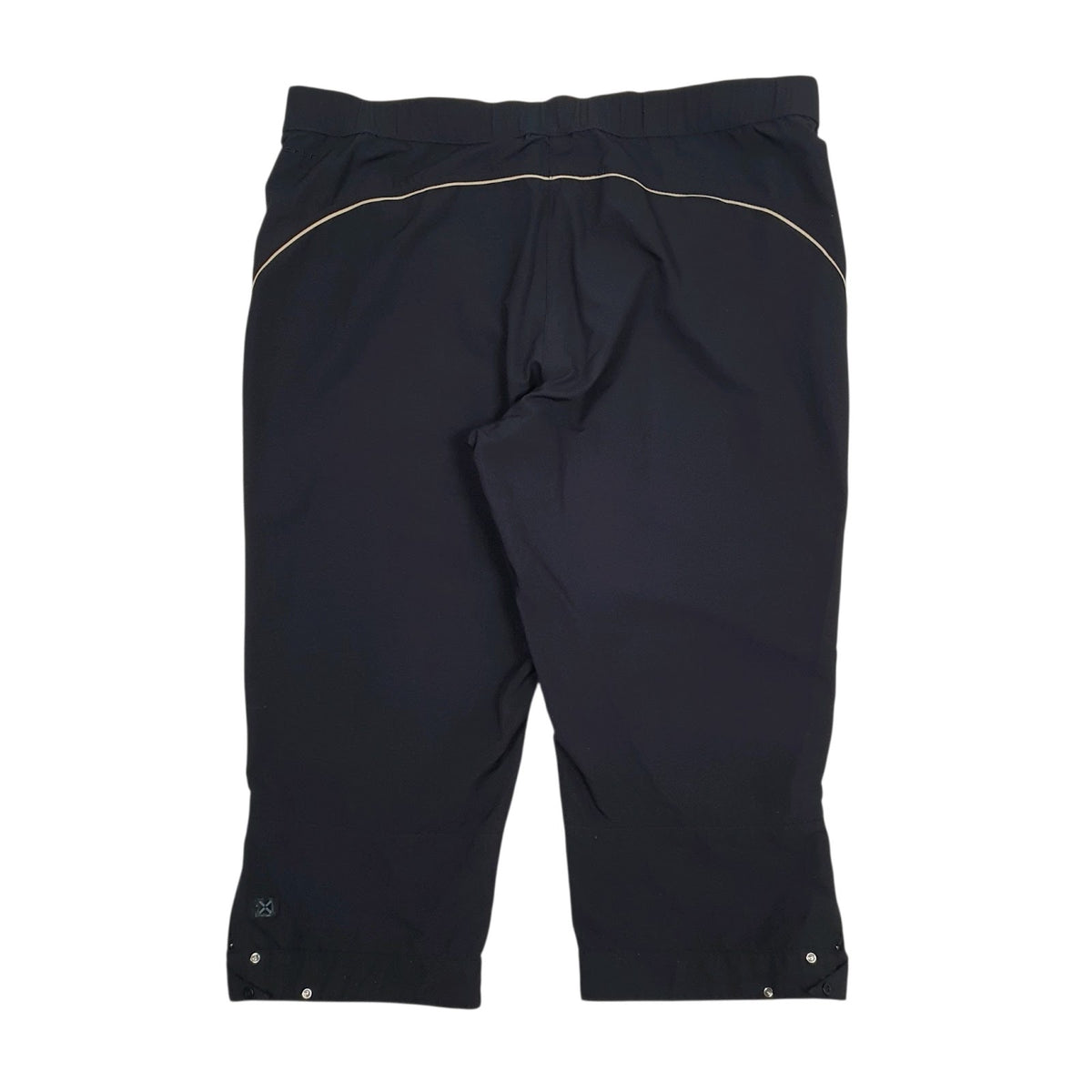 Mens Black Nike 3/4 Length Trousers Vintage 00s  Shorts