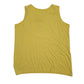 Womens Yellow Unbranded Vest  T Shirt