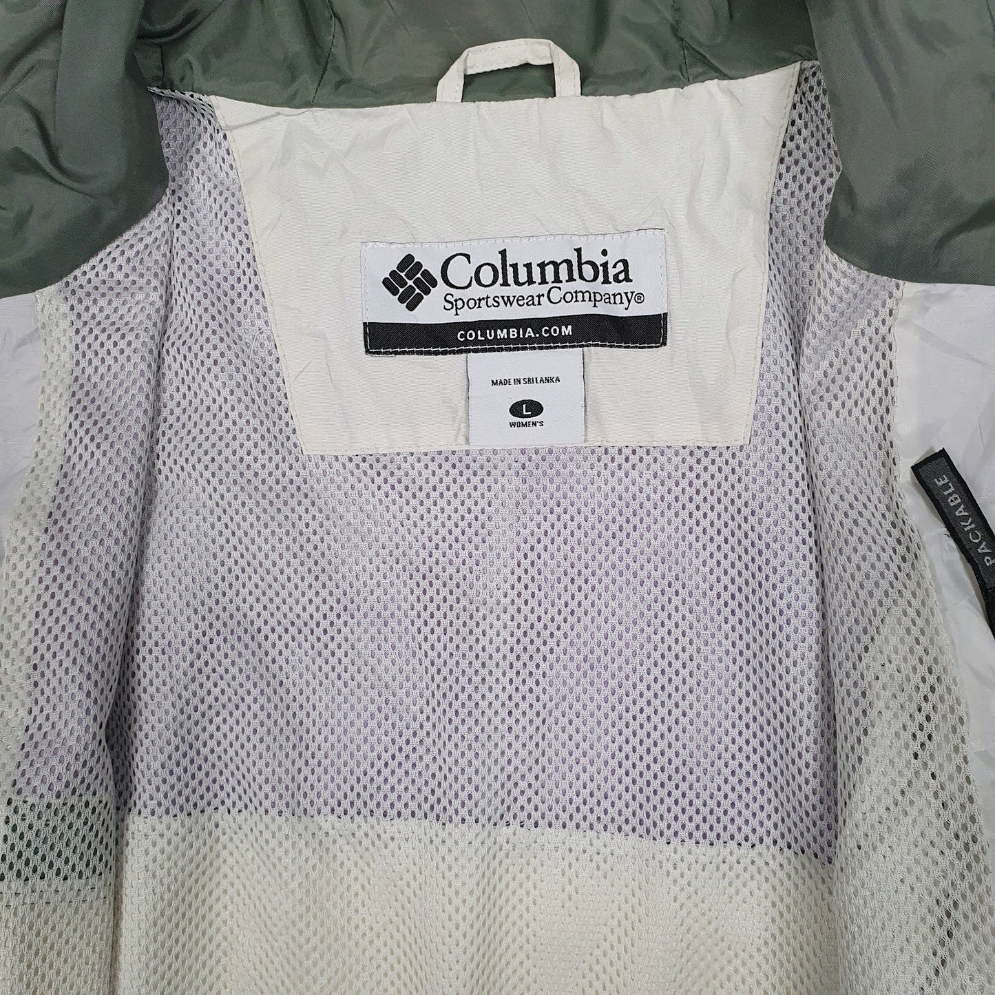Womens Purple Columbia Sportswear Company  Full Zip Coat