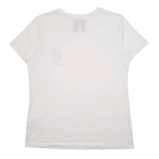 Mens White Armani   T Shirt