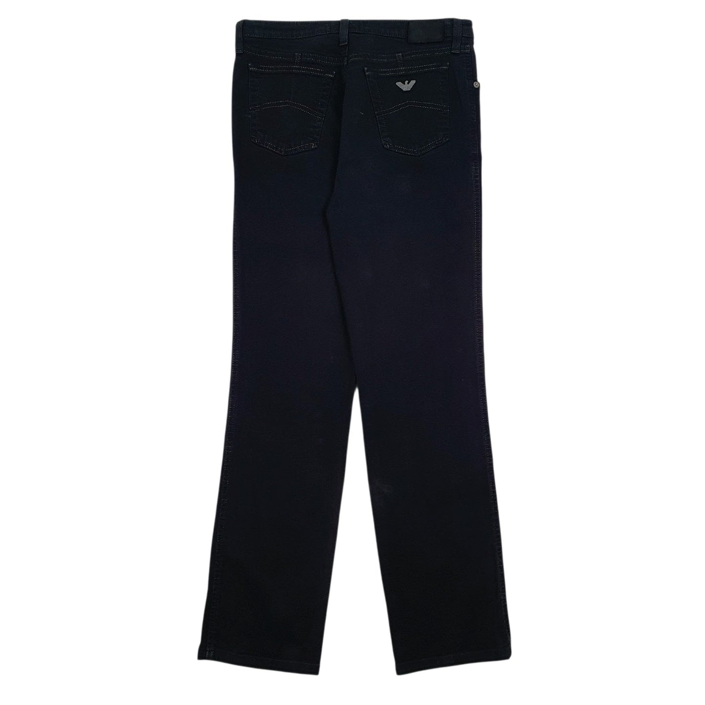 Womens Black Armani   Jeans