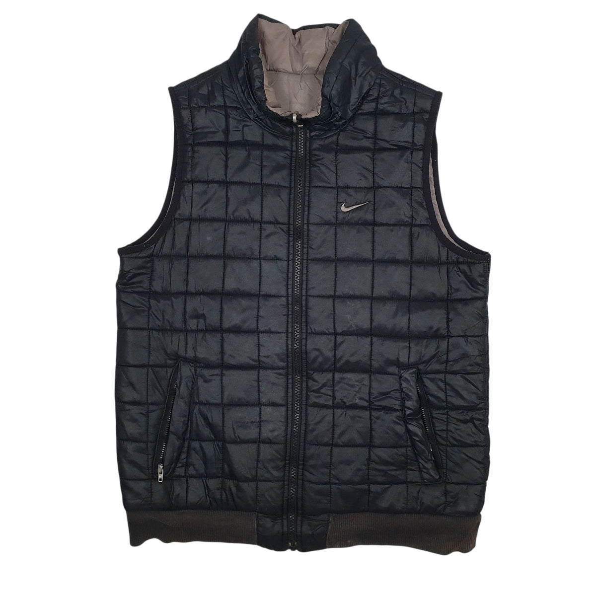Womens Black Nike Reversible  Coat