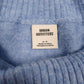Womens Blue Urban Outfitters Stretch Turtle Neck Jumper