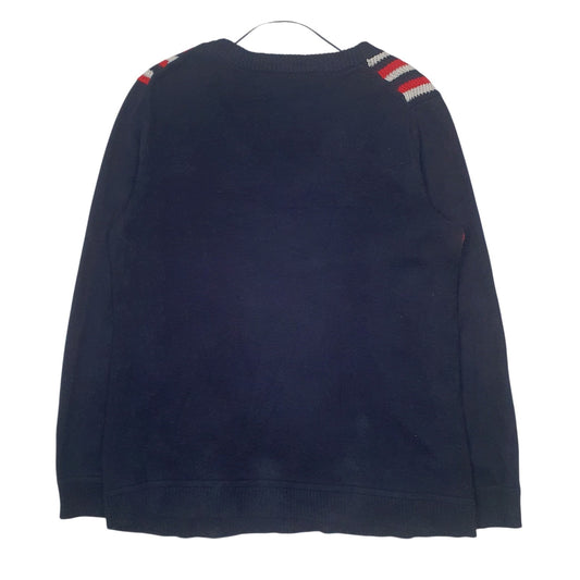 Womens Red Tommy Hilfiger  V Neck Jumper