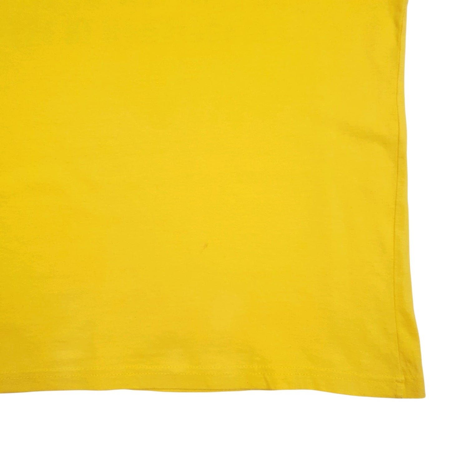 Mens Yellow Lonsdale Spellout  T Shirt