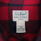 Mens Res L.L.Bean Flannel  Shirt