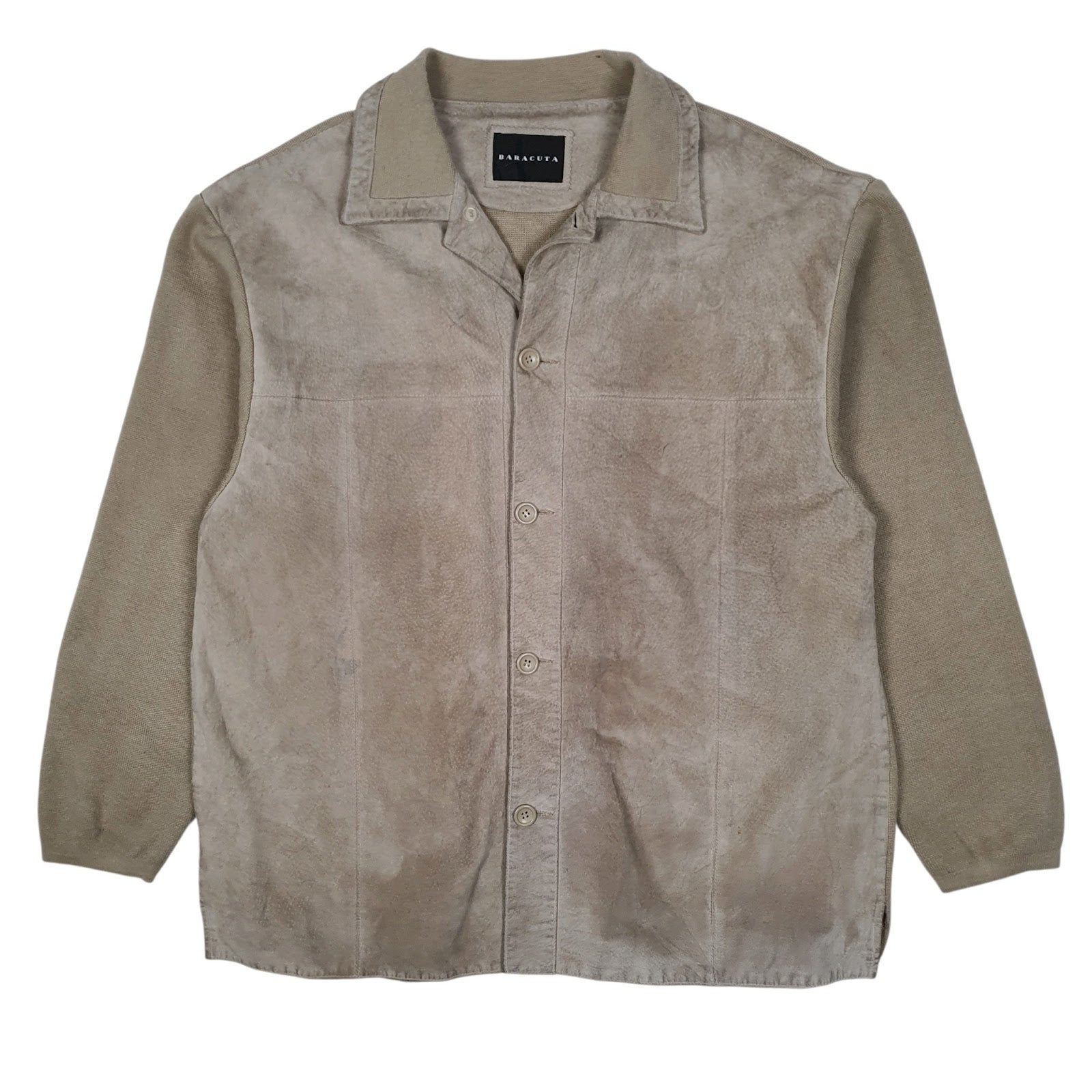 Mens Beige Baracuta Bomber  Coat